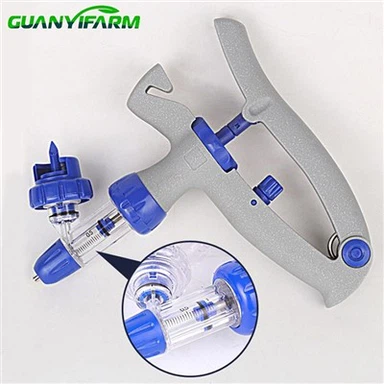 Siringa continua da 10 ml per pollame