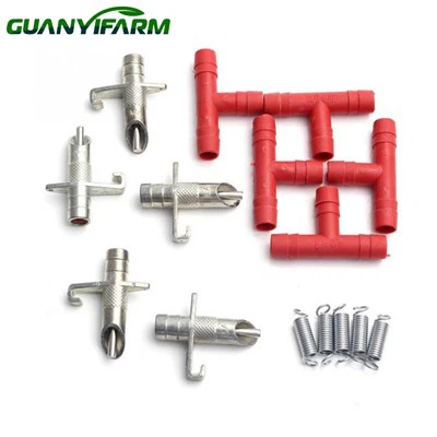 Bevitore d'acqua per capezzoli per coniglio