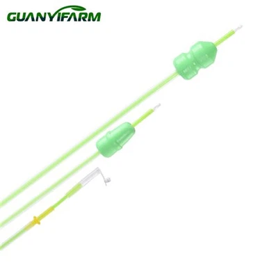 Catetere lubrificante per l'inseminazione artificiale dei suini