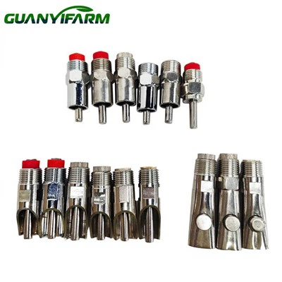 Abbeveratoio per capezzoli in acciaio inossidabile di maiale